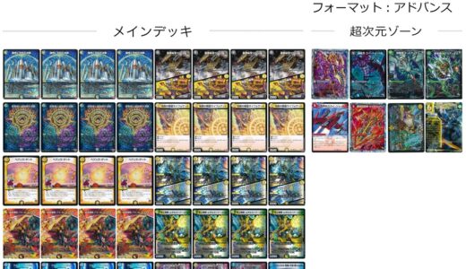 【アドバンス】光水ヘブンズ・ゲート　デッキ解説　※追記あり