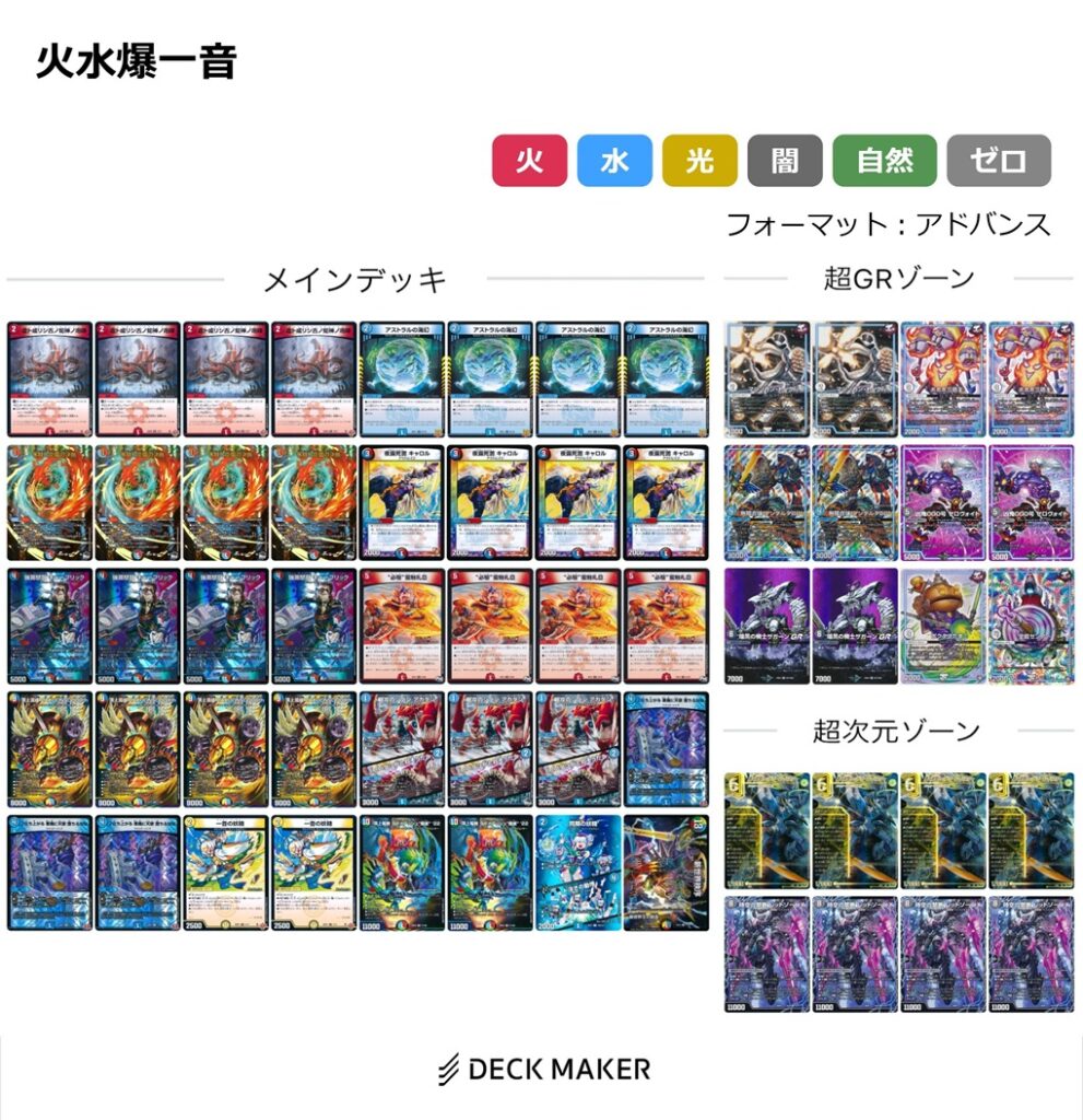 デュエマ　デッキ　LOランデス　おまけつき デュエルマスターズ マナクラロックランデス デッキレシピ詳細