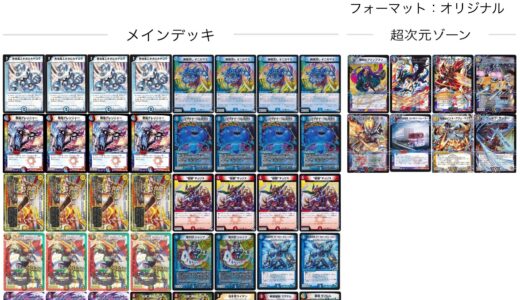 【デュエマ】歴代最強デッキ選手権 Aランク~火水ドギラゴン剣篇~