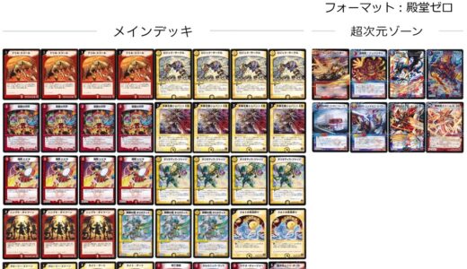 【デュエマ】歴代最強デッキ選手権 Sランク~赤白ジョバンニ~