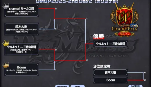 【デュエマ】DMGP2025-2nd のお話 Day2 オリジナル編【GP振り返り】